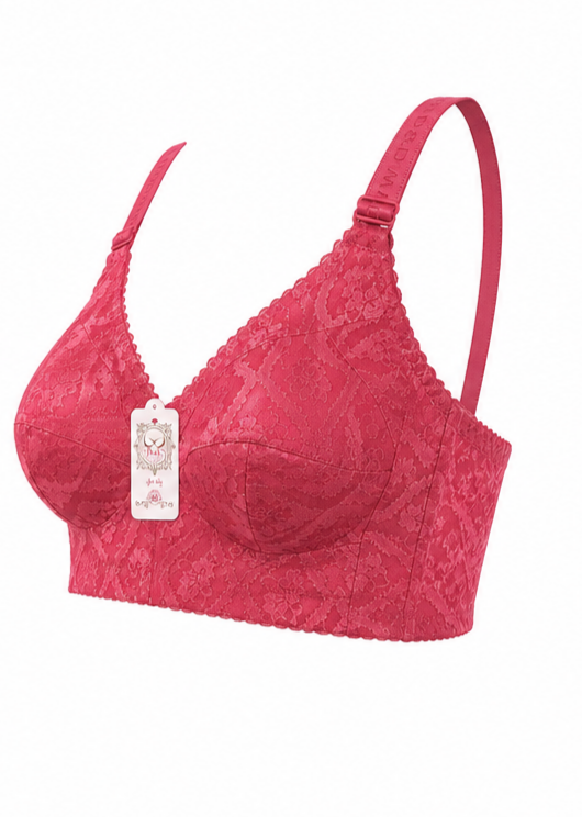 سوتین سایز بزرگ طرح مادامی کش پهن